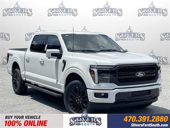 2025 Oxford White Ford F-150 Lariat 5.0L V8 Engine 4X4 Automatic Truck 4 Door