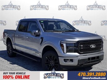 2025 Iconic Silver Metallic Ford F-150 Lariat Truck Automatic 4 Door