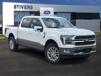 2025 Star White Metallic Tri-Coat Ford F-150 King Ranch 4X4 Automatic 4 Door Truck