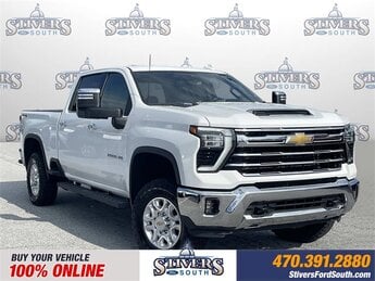 2024 Summit White Chevrolet Silverado 2500HD LTZ 4X4 4 Door Automatic Truck 6.6L V8 Engine