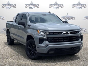 2024 Slate Gray Metallic Chevrolet Silverado 1500 RST 4X4 Truck EcoTec3 5.3L V8 Engine Automatic