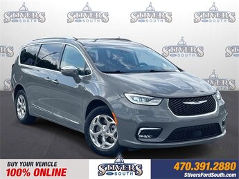 2021 Ceramic Gray Clearcoat Chrysler Pacifica Limited Van AWD 3.6L V6 24V VVT Engine 4 Door