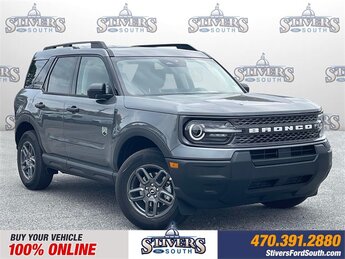2025 Carbonized Gray Metallic Ford Bronco Sport Big Bend 4 Door SUV 4X4
