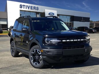2024 Shadow Black Ford Bronco Sport Outer Banks Automatic 4X4 4 Door SUV 1.5L EcoBoost Engine