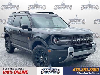 2025 Ford Bronco Sport Badlands 4 Door SUV EcoBoost 2.0L I4 GTDi DOHC Turbocharged VCT Engine
