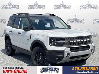 2025 Oxford White Ford Bronco Sport Badlands 4 Door SUV Automatic