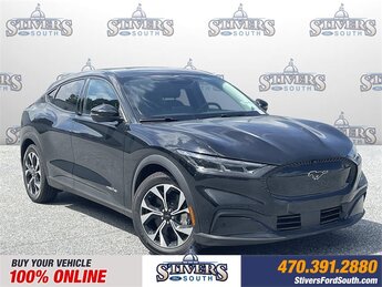 2025 Shadow Black Ford Mustang Mach-E Select SUV Automatic Electric Motor Engine AWD 4 Door