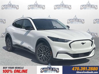 2024 Star White Metallic Tri-Coat Ford Mustang Mach-E Premium SUV 4 Door Automatic Electric Motor Engine
