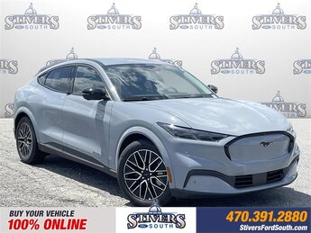 2025 Glacier Gray Metallic TriCoat Ford Mustang Mach-E Premium SUV Automatic Electric Motor Engine RWD
