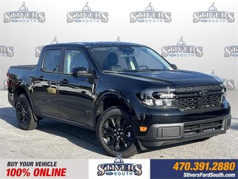 2024 Shadow Black Ford Maverick XLT Truck FWD Automatic (CVT) 2.5L I-4 Hybrid Engine