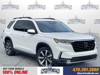 2024 Platinum White Pearl Honda Pilot Touring 3.5L V6 DOHC 24V Engine SUV Automatic 4 Door AWD