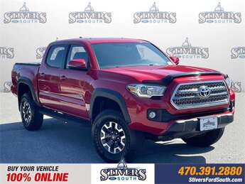 2017 Barcelona Red Metallic Toyota Tacoma TRD Off-Road 4 Door 4X4 V6 Engine Automatic