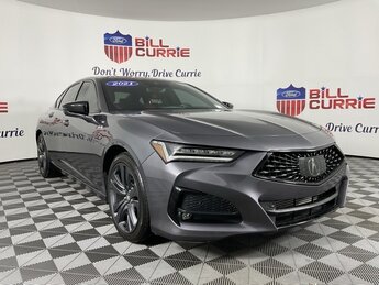 2021 Gray Acura TLX A-Spec Package Car 4 Door 2.0L DOHC Engine FWD