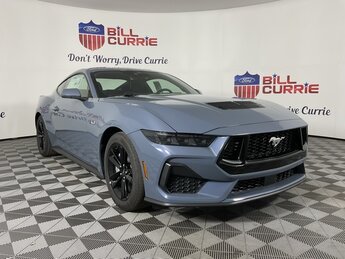 2025 Blue Ford Mustang GT RWD 2 Door 5.0L V8 Ti-VCT Engine Car