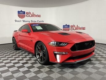 2018 Race Red Ford Mustang GT 2 Door 5.0L V8 Ti-VCT Engine Car Automatic RWD