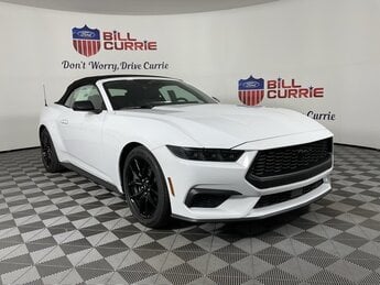 2025 Oxford White Ford Mustang EcoBoost Premium RWD Convertible EcoBoost 2.3L I4 GTDi DOHC Turbocharged VCT Engine Automatic