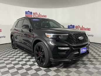 2023 Agate Black Metallic Ford Explorer ST SUV 4X4 3.0L EcoBoost V6 Engine