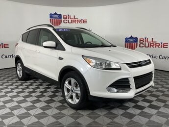 2016 White Platinum Clearcoat Metallic Ford Escape SE Automatic FWD SUV 4 Door EcoBoost 2.0L I4 GTDi DOHC Turbocharged VCT Engine