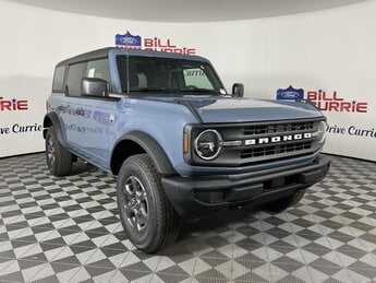 2025 Azure Gray Metallic Tri-Coat Ford Bronco Big Bend 4X4 4 Door 2.3L EcoBoost I-4 Engine SUV