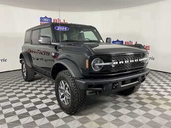 2024 Shadow Black Ford Bronco Wildtrak 4X4 2.7L EcoBoost V6 Engine SUV