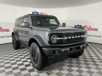 2025 Gray Ford Bronco Badlands 4X4 Manual 4 Door SUV