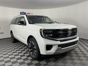 2025 White Ford Expedition Max Platinum 4X4 Automatic 4 Door EcoBoost 3.5L V6 GTDi DOHC 24V Twin Turbocharged Engine