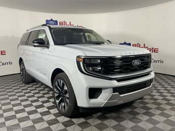 2025 Space Silver Metallic Ford Expedition Platinum 4X4 EcoBoost 3.5L V6 GTDi DOHC 24V Twin Turbocharged Engine 4 Door Automatic SUV