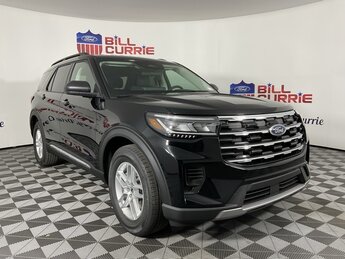 2025 Agate Black Metallic Ford Explorer Active RWD SUV Automatic