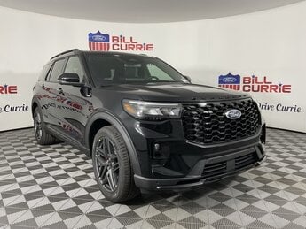 2025 Agate Black Metallic Ford Explorer ST-Line Automatic 4 Door RWD SUV 2.3L EcoBoost I-4 Engine