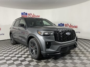 2025 Carbonized Gray Metallic Ford Explorer ST-Line 4 Door RWD 2.3L EcoBoost I-4 Engine