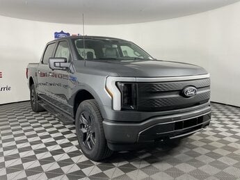 2025 Carbonized Gray Metallic Ford F-150 Lightning Flash Truck Automatic Electric Motor Engine