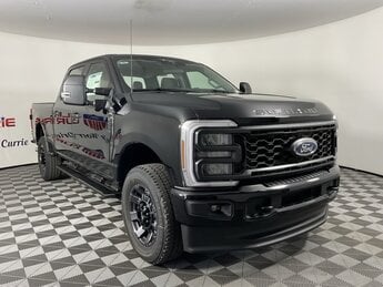2025 Agate Black Metallic Ford Super Duty F-250 SRW XL Truck 7.3L 8-Cylinder PFI Engine 4 Door