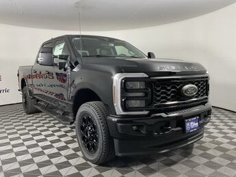 2025 Agate Black Metallic Ford Super Duty F-250 SRW Lariat Truck 4X4 Automatic Power Stroke 6.7L V8 DI 32V OHV Turbodiesel Engine