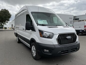 2024 Oxford White Ford Transit-350 Base RWD 3 Door Automatic Van V6 Engine