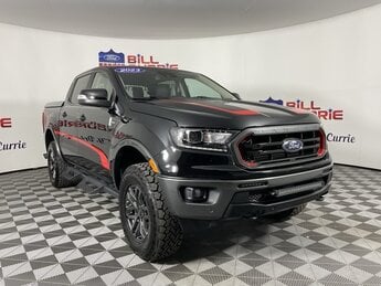 2023 Shadow Black Ford Ranger Lariat 4X4 Automatic EcoBoost 2.3L I4 GTDi DOHC Turbocharged VCT Engine Truck