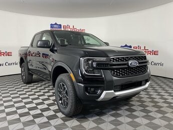 2025 Shadow Black Ford Ranger XLT Automatic 4X4 EcoBoost 2.3L I4 GTDi DOHC Turbocharged VCT Engine 4 Door