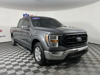 2021 Gray Ford F-150 XL 5.0L V8 Engine Automatic RWD Truck