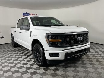 2025 Oxford White Ford F-150 STX 4 Door RWD 2.7L V6 EcoBoost Engine Automatic