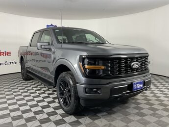 2025 Gray Ford F-150 STX 4X4 4 Door 2.7L V6 EcoBoost Engine Automatic