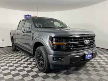 2025 Gray Ford F-150 XLT 4 Door 2.7L V6 EcoBoost Engine RWD Truck
