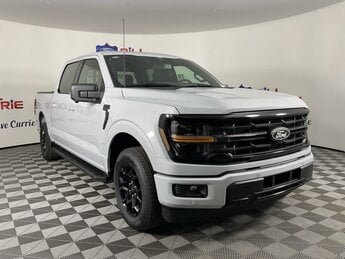 2025 White Ford F-150 XLT 2.7L V6 EcoBoost Engine Automatic Truck 4 Door RWD