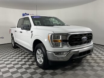 2021 Oxford White Ford F-150 XLT 4X4 Truck 3.5L V6 EcoBoost Engine Automatic