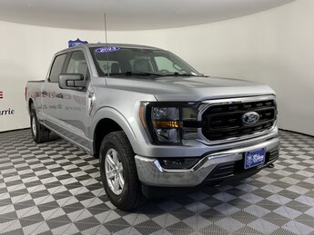 2023 Iconic Silver Metallic Ford F-150 XLT 4 Door Automatic 3.5L V6 EcoBoost Engine Truck
