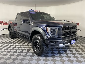 2023 Antimatter Blue Metallic Ford F-150 Raptor Truck Automatic 3.5L V6 EcoBoost Engine 4X4 4 Door