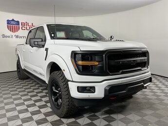 2024 Oxford White Ford F-150 XLT Roush 4X4 Automatic 4 Door 5.0L V8 Engine