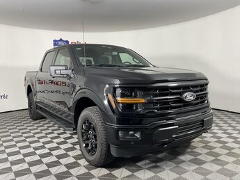 2025 Agate Black Metallic Ford F-150 XLT 5.0L V8 Engine Truck 4 Door