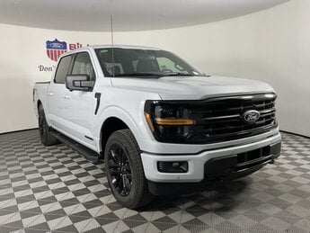 2025 White Ford F-150 XLT 4X4 4 Door Automatic