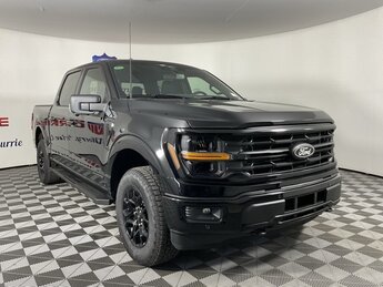 2025 Agate Black Metallic Ford F-150 XLT 4X4 Truck PDI DOHC Engine