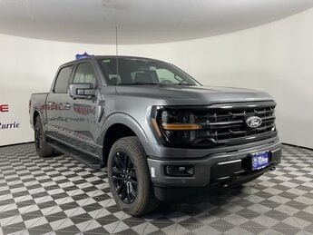 2025 Gray Ford F-150 XLT Truck 3.5L PowerBoost Full-Hybrid V6 Engine Automatic 4 Door