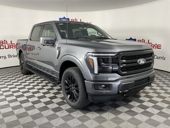 2025 Gray Ford F-150 Lariat Truck Automatic 4 Door 4X4 5.0L V8 Engine